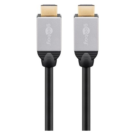 Goobay 75053 HighSpeed HDMI™ connection cable with Ethernet, 1m - 2